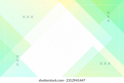 Modern background, geometric style, gradation green hijau tua, abstract Memphis,garis miring, eps 10