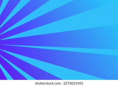 Moderner Hintergrund .Geometrischer Stil, hellblauer Farbverlauf .Comicstil