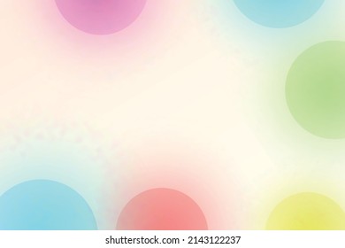 Modern background with glass morphism vector effect. Transparent glass card design. Glassmorphism trend style. Abstract banner with colored, white circles with blur and shadows. Vector illustration.