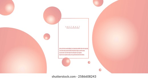 Modern background with glass morphism vector effect. Transparent glass card design. Glassmorphism trend style. Abstract banner with colored, white circles with blur and shadows. Vector illustration
