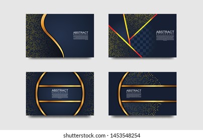 Modern background with glitter effect. Modern abstract design geometric background. Abstract geometric background. Vector 3d illustration. Vector illustration EPS 10