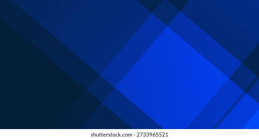 Modern  background gradient dark navy blue banner simple abstract art 