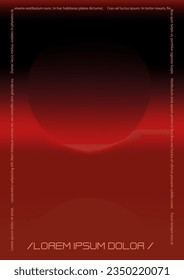 Fondo moderno con formas holográficas de malla degradada. Diseño de afiches vectores para su empresa. Conjunto mínimo de impresión para su estilo de identidad. 
