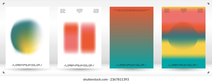 Moderner Hintergrund mit strahlenden meshfarbenen Formen. Vector Cover Design für Ihr Unternehmen. Minimaler Druck in Rot Farben für Ihren Identity Style. 