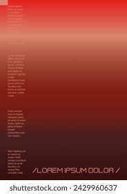 Fondo moderno con formas holográficas de malla degradada. Diseño de volante vectorial para su identidad. Conjunto de impresión mínimo para su estilo de identidad. 