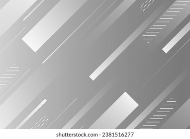Modern background gray and white. asbtract memphis