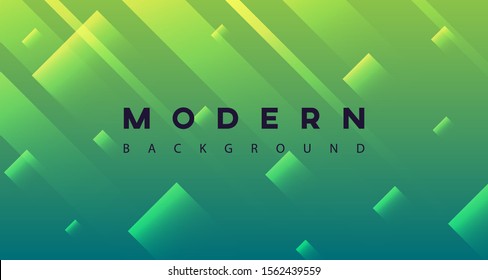 Modern background green gradient design