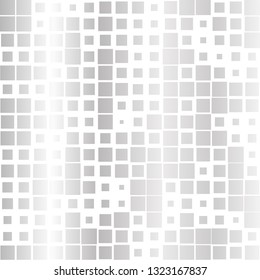 Modern background in high-tech style of squares on a white