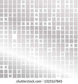 Modern background in high-tech style of squares on a white