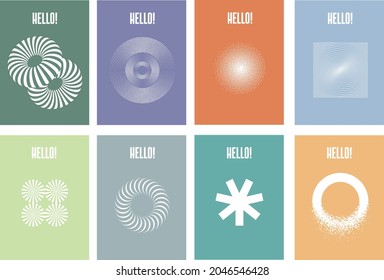 Modern background for invitation, postcard,poster,artwork.