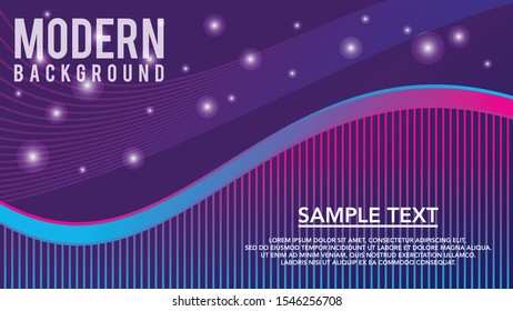 modern background landing page smooth abstract gradient vector template