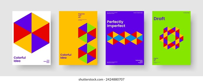 Diseño de fondo moderno. Diseño de banner geométrico. Plantilla de portada de libro aislada. Folleto. Informe. Presentación empresarial. Volante. Cartel. Catálogo. Diario. Cuaderno. Publicidad. Boletín informativo. Prospecto