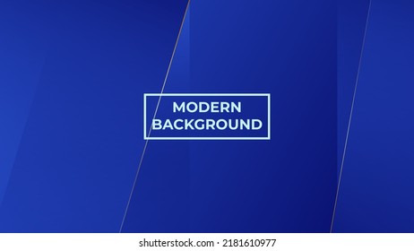 Modern background in light blue and dark blue colors, easy to edit