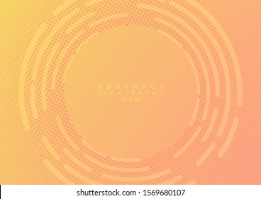 Modern background light color modern halftone style bar shape curve. vector illustration