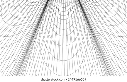 Modern Background Line Abstract technology Black BG design with geometric lines brochures, flyers, magazine, business card, banner. Vector background Illustration Textures black pattern of lines 