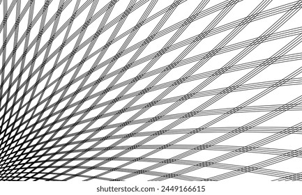Modern Background Line Abstract technology Black BG design with geometric lines brochures, flyers, magazine, business card, banner. Vector background Illustration Textures black pattern of lines