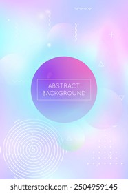 Modern Background. Memphis Dots. Light Poster. Purple Round Texture. Shiny Halftone Magazine. Neon Design. Dynamic Flyer. Abstract Fluid. Violet Modern Background