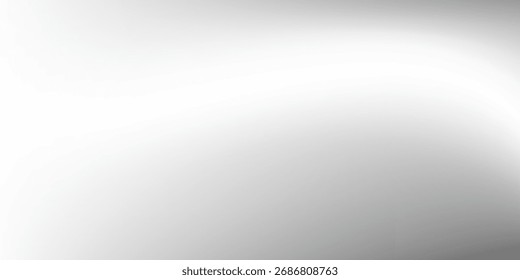 Fondo moderno con textura de espejo de metal. Superficie de gradiente cromado con arte de brillo ligero moderno simple