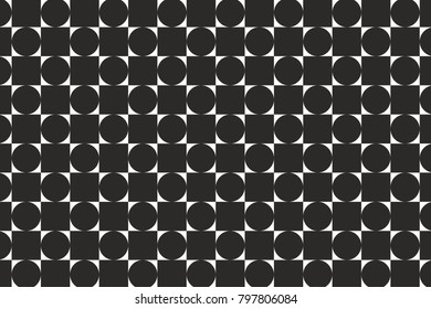 modern background monochrome dods and squares. vector wallpaper concept.