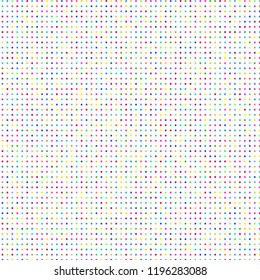 Modern background from multi-colored dots for an inscription