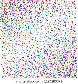 Modern background from multi-colored dots for an inscription
