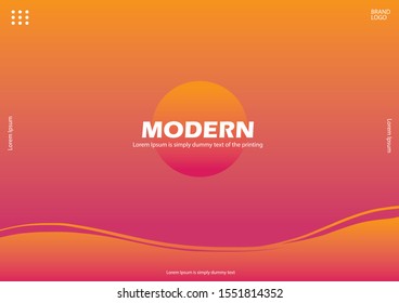 Modern background for a needed social media content, website, and other