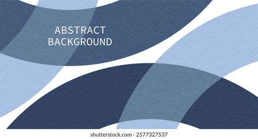 Modern Background with Overlay curved shapes in shades of blue. Abstract flowing patterns composition. Grainy texture effect. Template for sale banner, poster, presentation, brochure, business card