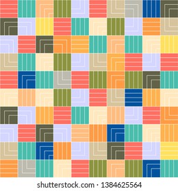The modern background of the pattern can be used for printing, textiles, flooring, printed matter.