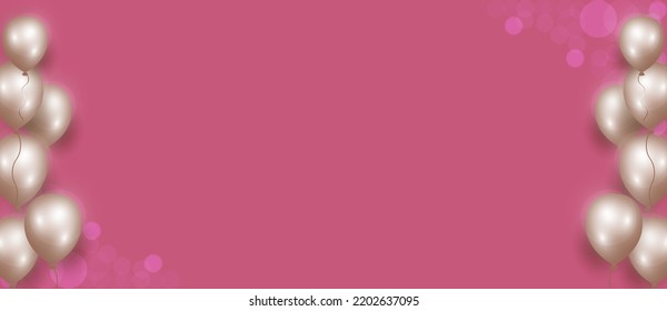 Modern background pink style with element decoration