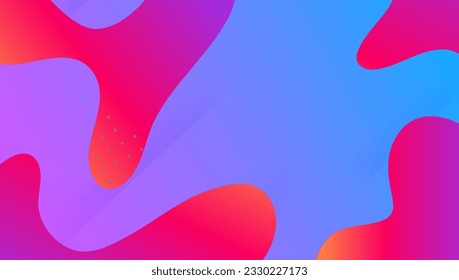 Modern Background. Rainbow Website. Art Abstract Layout. Wave Spectrum Geometry. Liquid Concept. Purple Graphic Poster. Business Paper. 3d Landing Page. Lilac Modern Background