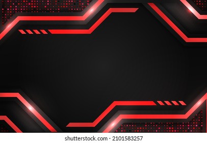 modern background red with element