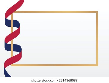 modern background with ribbon rope combination, vector illustration for greeting card, charter, presentation, banner, social media.