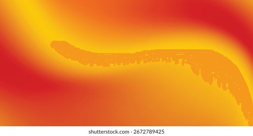 Fondo moderno del río con el agua roja y naranja abstracta