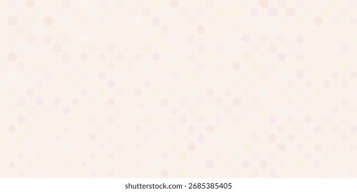 plano de fundo moderno Padrão abstrato sem emenda, fundo de confetes caindo multicoloridos, pontos polka em um plano de fundo claro, modelo de padrão de ponto de estilo plano moderno
