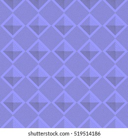 Modern background - seamless can be used for graphic or website layout vector. Seamless Stippling Halftone Gradient Rhombus Pattern. Abstract Geometric Background Design
