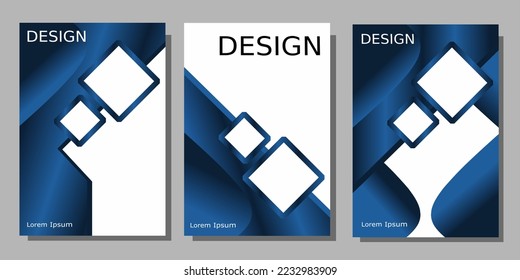 Conjunto de fondo moderno. Diseño para portadas de libros, afiches, banners, tarjetas e invitaciones.