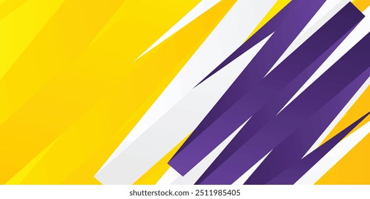 Fundo moderno com sombras e gradientes - perfeito para cartões de visita, folhetos ou panfletos. Fundo das linhas de movimento. Plano de fundo de fluxo de onda mínimo. Fundo abstrato roxo amarelo moderno