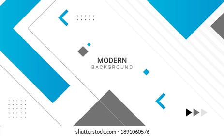 Modern Background with Shape and line. Blue and Black Color. Good used for Banner, Feed, Flyer, Poster, Wallpaper, Landing Page, and etc - EPS 10 Vector