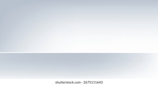 El fondo moderno debe presentar una ilustración de estudio espacial blanca y limbo abstracto moderno