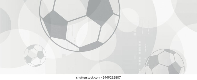 Modern background with soccer football ball.