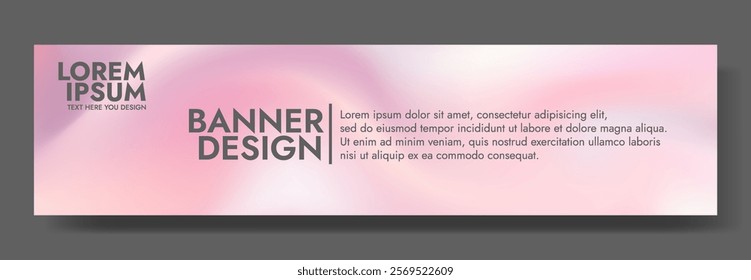 Modern background with a soft pink gradient background