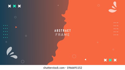modern background. splash on center, colorful, orange and green gradation, business, etc, eps 10
