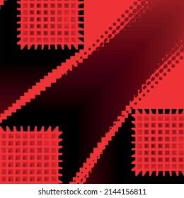 Modern background template with black and gradations red, abstrack illustration, perfect design for your business