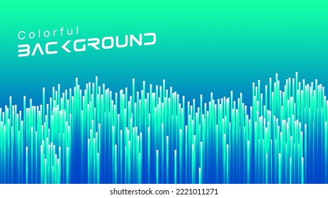 modern background template design with green and dark blue gradient stripes motif, for website banner display. product advertising display, and presentation, space free