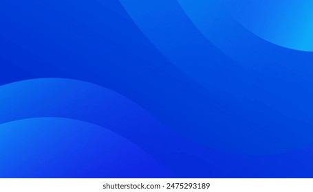 Modern background template with light blue and blue gradient, circle effect, suitable for background, wallpaper, home screen, theme. vector eps 10