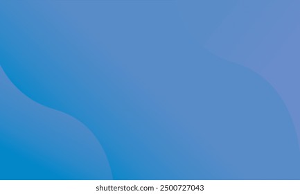 Modern background template with light blue and blue gradient, circle effect, suitable for background, wallpaper, home screen, theme