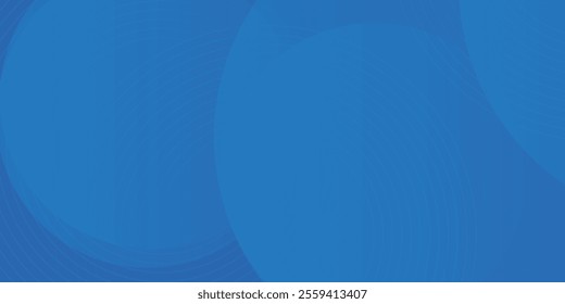 Modern background template with light blue and blue gradient, circle effect, suitable for background, wallpaper, home screen, theme.