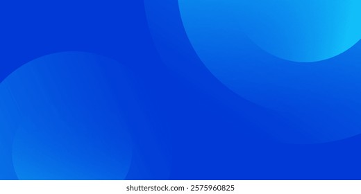 Modern background template with light blue and blue gradient, circle effect, suitable for background, wallpaper, home screen, theme. vector eps 10