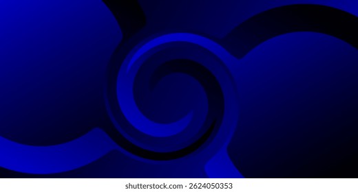 Modern background template with light blue and black gradient, circle effect, suitable for background, wallpaper, home screen, theme. vector eps 10