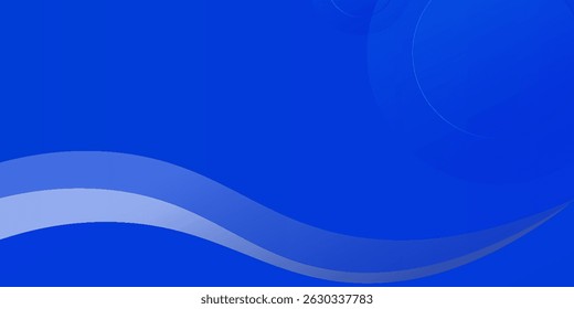 Plantilla de fondo moderna con degradado azul claro y azul, efecto de círculo, conveniente para el fondo, Fondo de pantalla, pantalla de inicio, tema